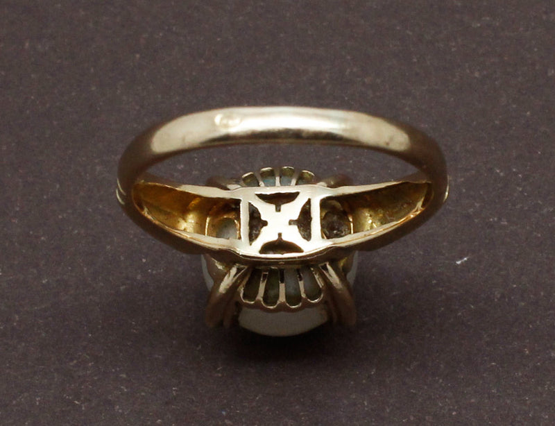 Bague Perle Art Déco