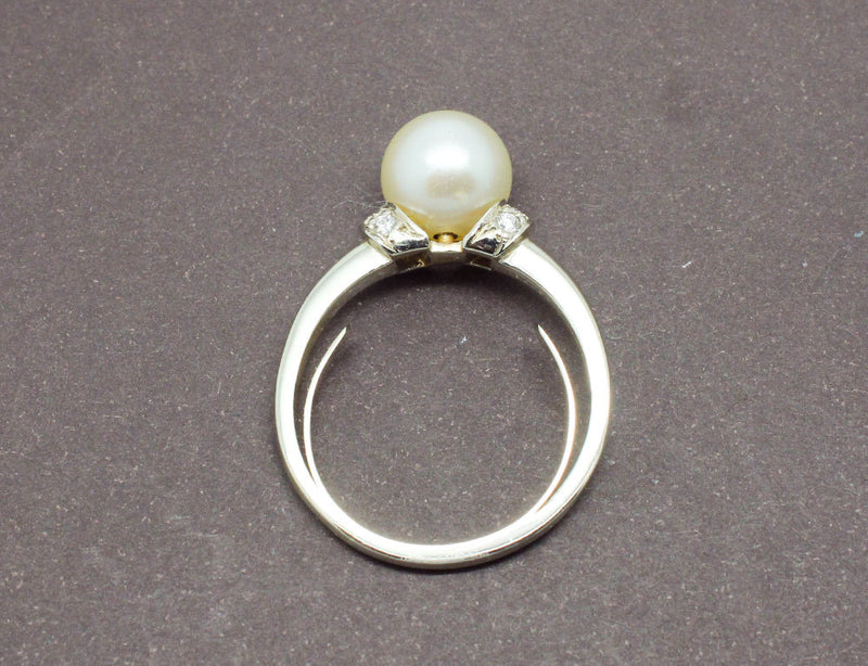 Bague Mellerio Diamants et Or Blanc