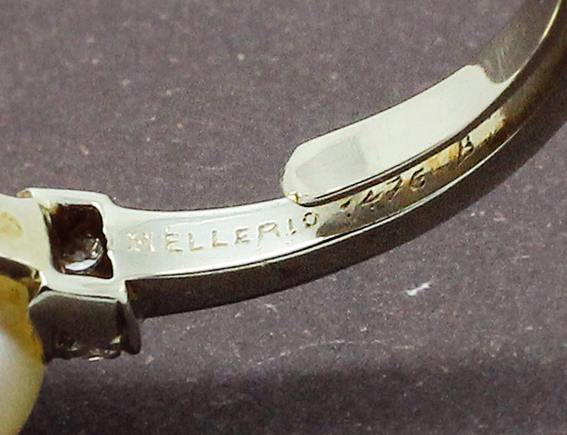 Bague Mellerio Diamants et Or Blanc