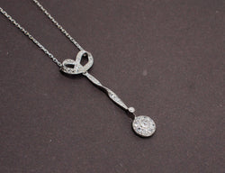 Pendentif Art Déco Diamants