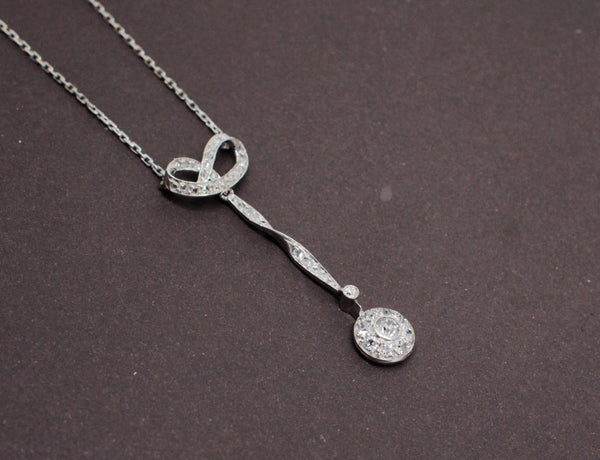 Pendentif Art Déco Diamants