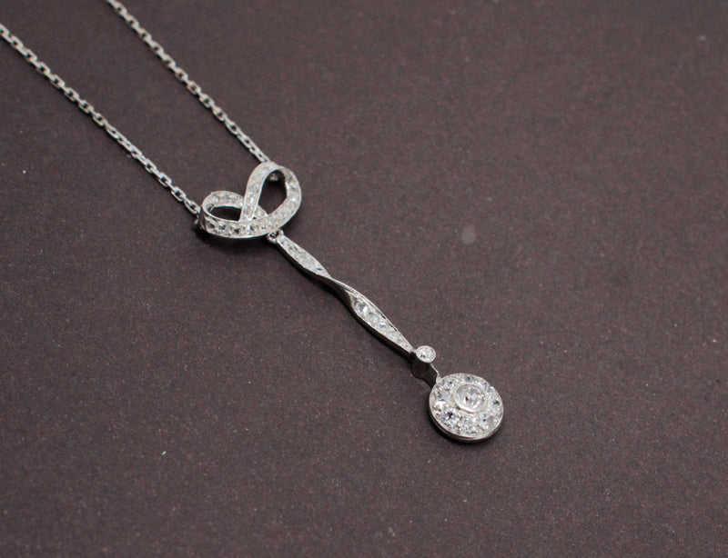Pendentif Art Déco Diamants