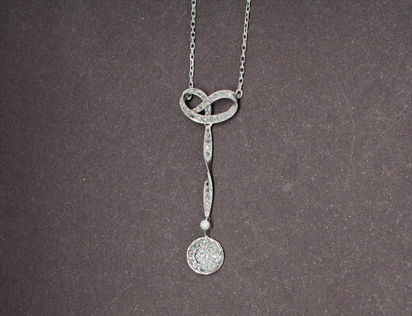 Pendentif Art Déco Diamants