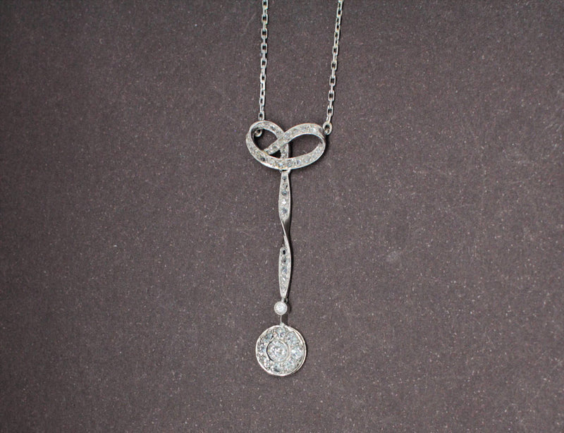 Pendentif Art Déco Diamants