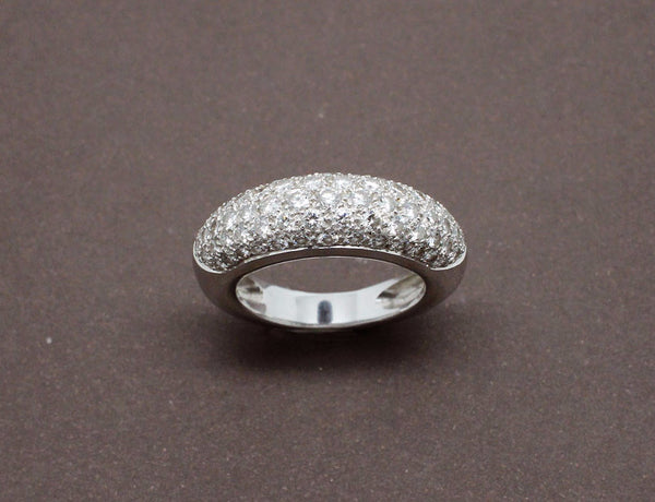 Bague Jonc Pavage Diamants