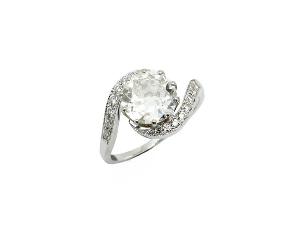 Bague Création Benoit Joaillier "Tourbillon" Diamant 1,75ct