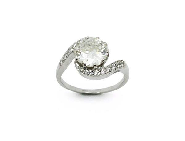 Bague Création Benoit Joaillier "Tourbillon" Diamant 1,75ct