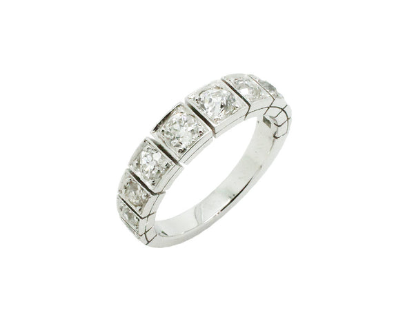 Bague Création Benoit Joaillier "Jarretière"