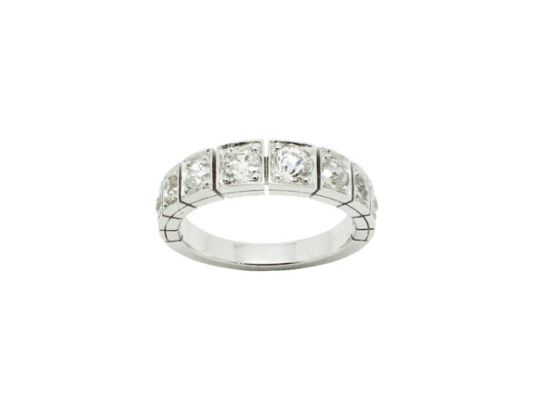 Bague Création Benoit Joaillier "Jarretière"