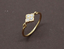 Bague Signée Cartier Diamants et Or Jaune