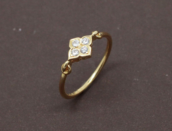 Bague Signée Cartier Diamants et Or Jaune