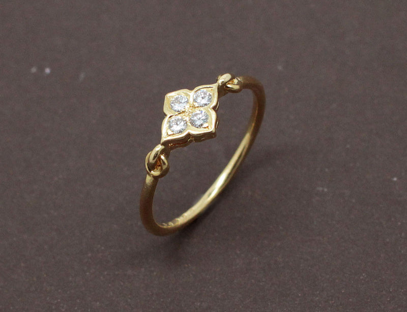 Bague Signée Cartier Diamants et Or Jaune