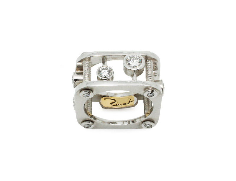 Bague Création Benoit Joaillier "Étau"