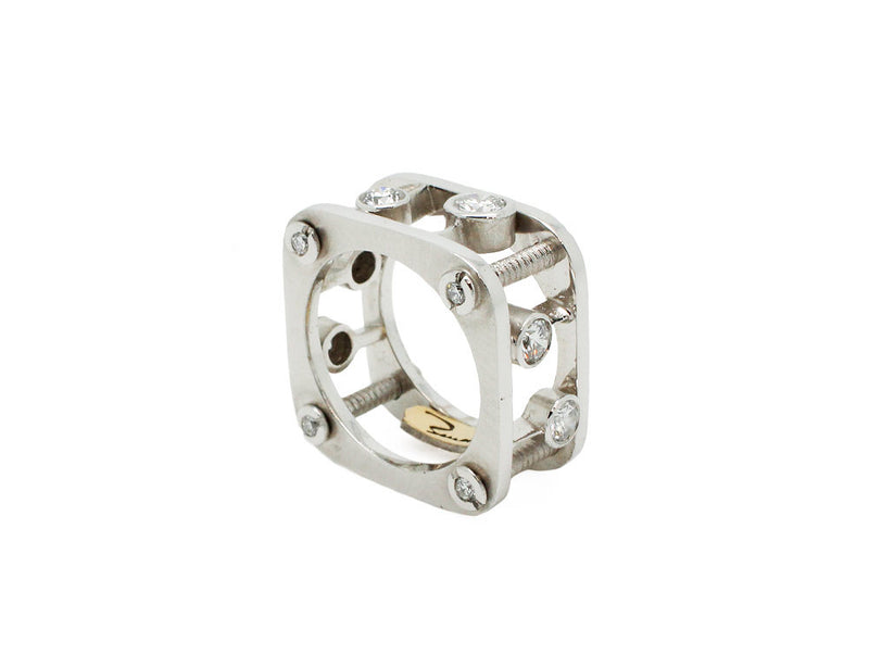 Bague Création Benoit Joaillier "Étau"