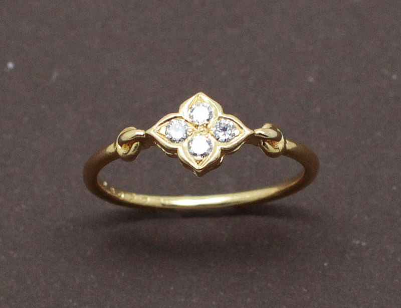 Bague Signée Cartier Diamants et Or Jaune