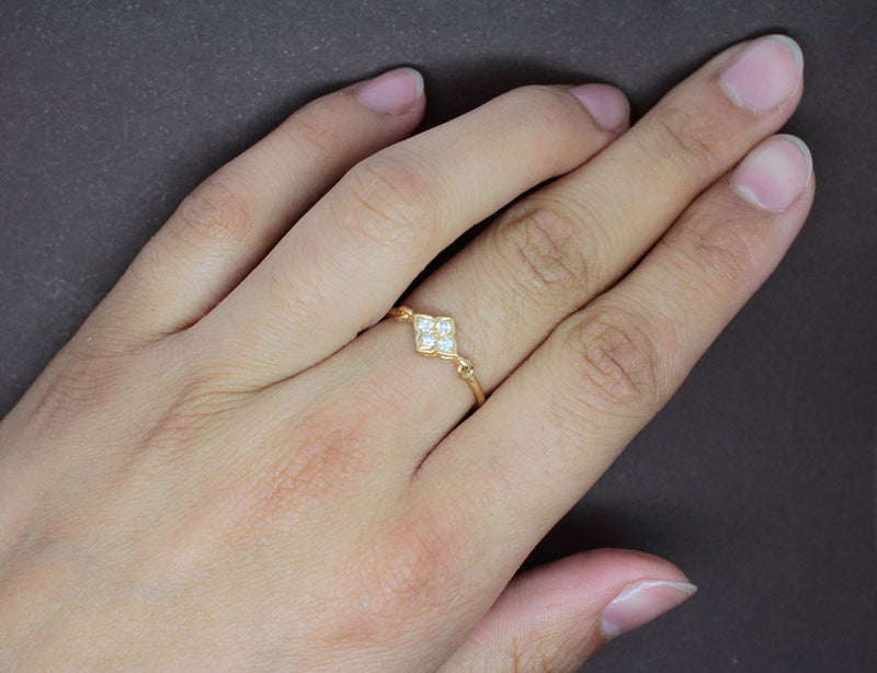 Bague Signée Cartier Diamants et Or Jaune