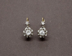 Dormeuses Anciennes Diamants 0,50 carat