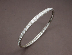 Bracelet Platine et Diamants