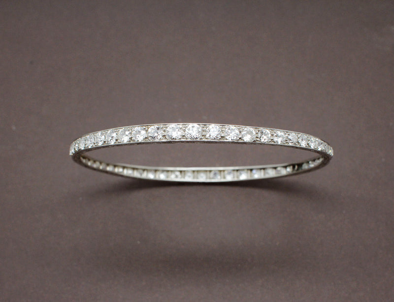 Bracelet Platine et Diamants