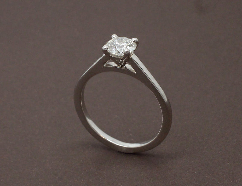Solitaire De Beers "DB Classic" Diamant et Platine