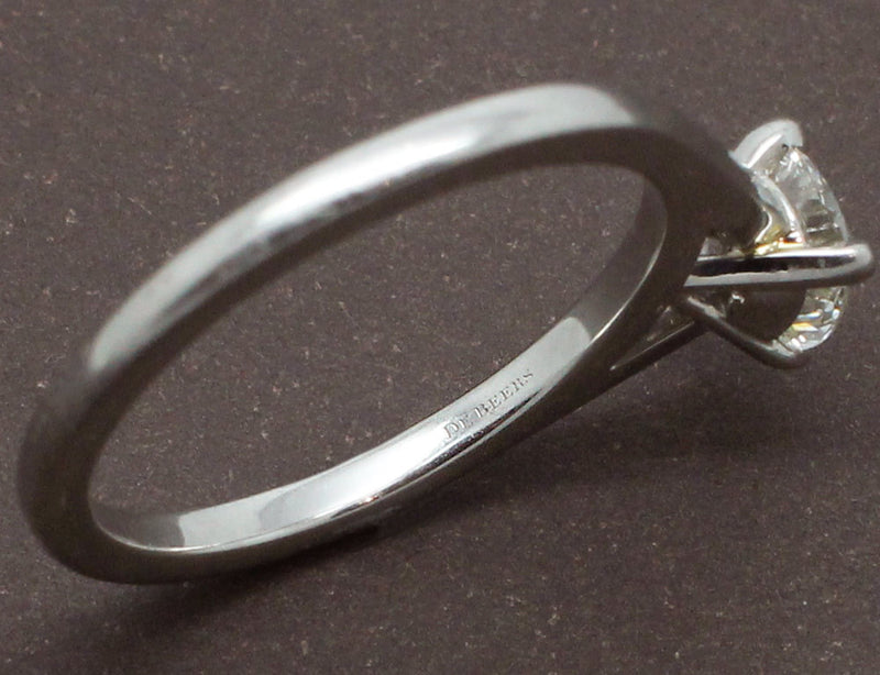 Solitaire De Beers "DB Classic" Diamant et Platine