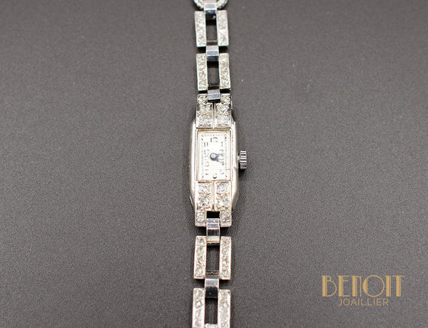 Montre Art Déco Diamants