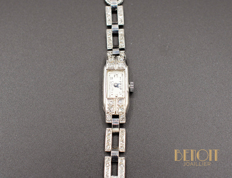 Montre Art Déco Diamants