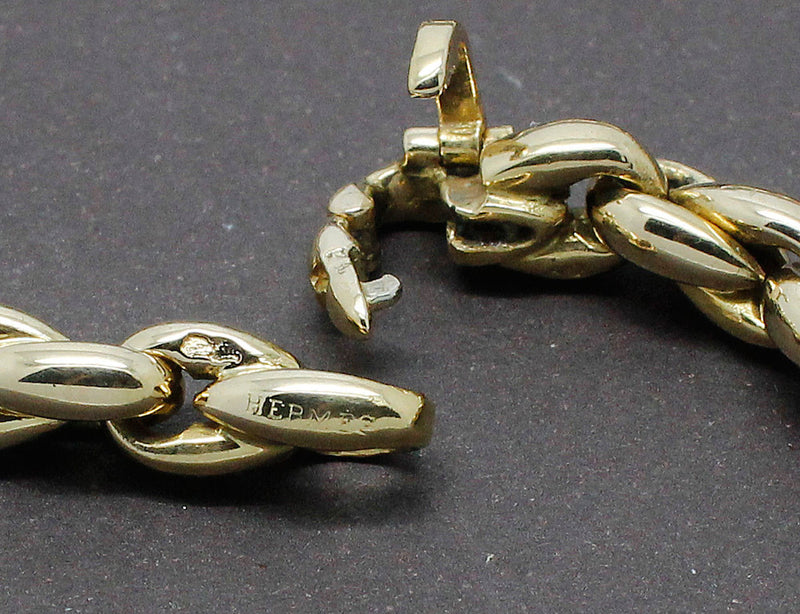 Collier Chaîne Signé Hermès