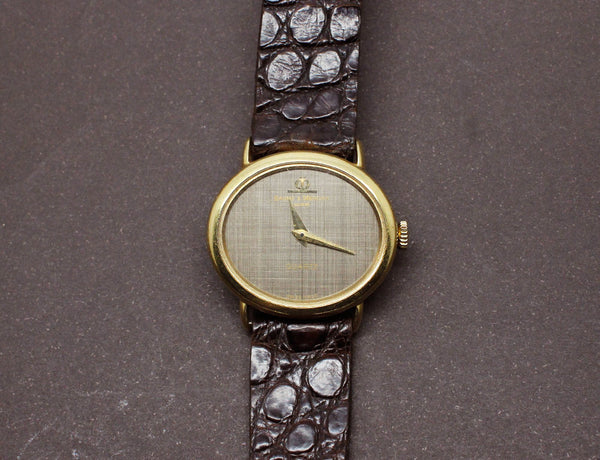 Montre Baume & Mercier Femme Or Jaune 1980