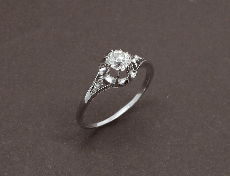 Solitaire Ancien Diamant
