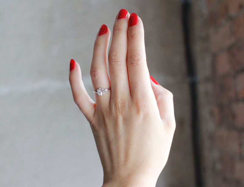Solitaire Ancien Diamant