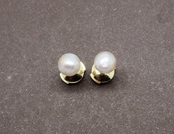 Boucles d'Oreilles Perles Art Déco