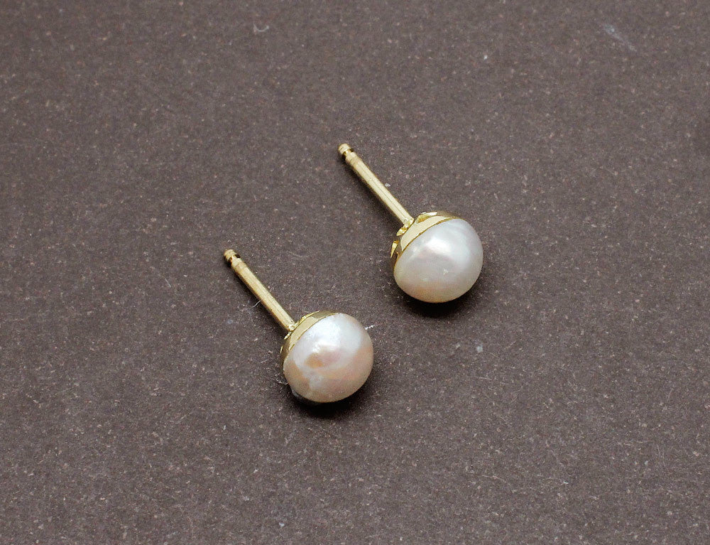 Boucles D'oreilles Anciennes Pendantes - Perles Et Cristaux Plaqué Argent époque Art Déco - Occasion