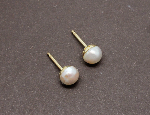 Boucles d'Oreilles Perles Art Déco