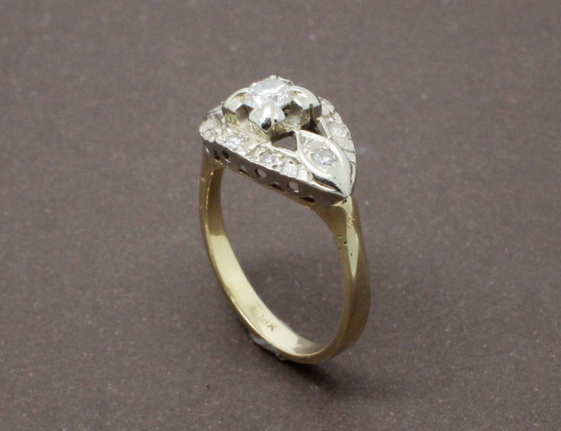 Bague Diamants et Or