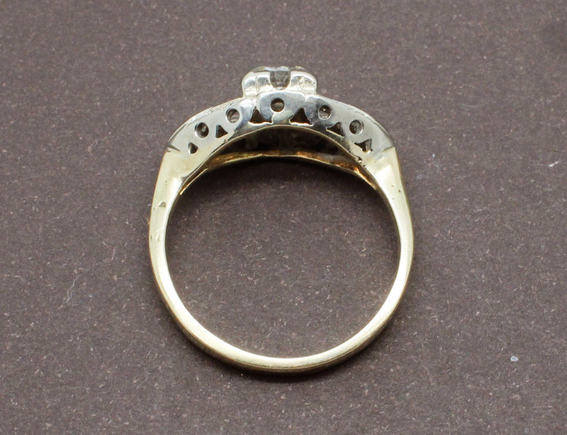Bague Diamants et Or