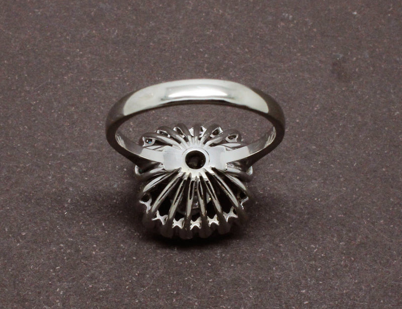 Bague 1950 Or Blanc et Diamants