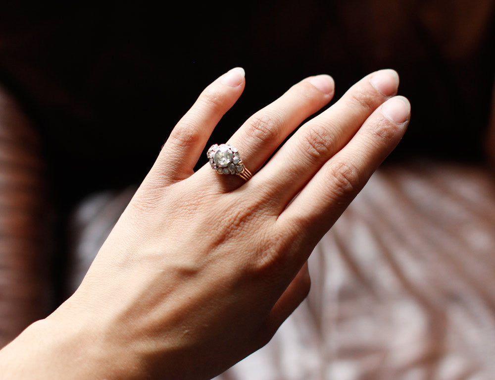 Bague 23ème Fusion En Verre Industriel - Rouge - Création Artisanale Chic - Neuf Sans Boîte