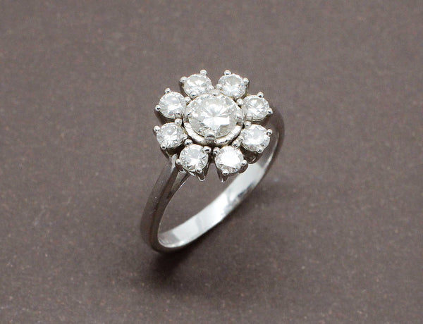 Bague Marguerite en Diamants