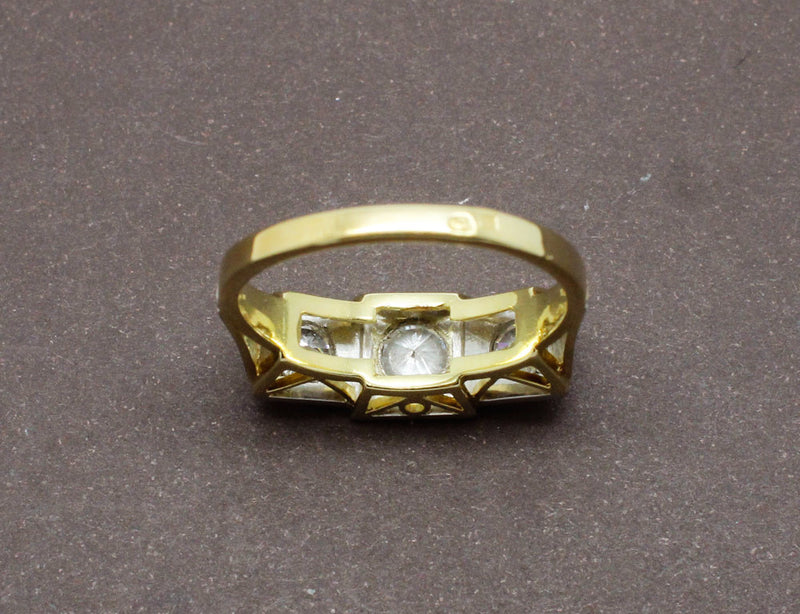 Bague Art Déco Diamants