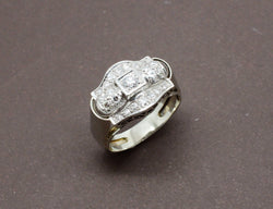 Bague Art Déco Diamants