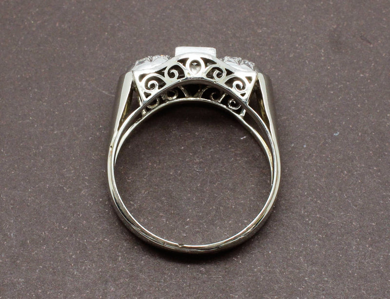 Bague Art Déco Diamants