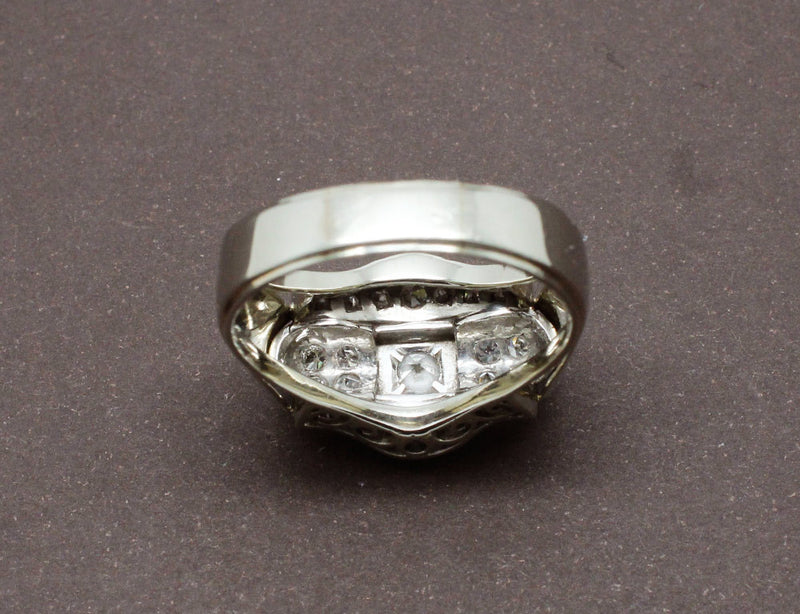 Bague Art Déco Diamants
