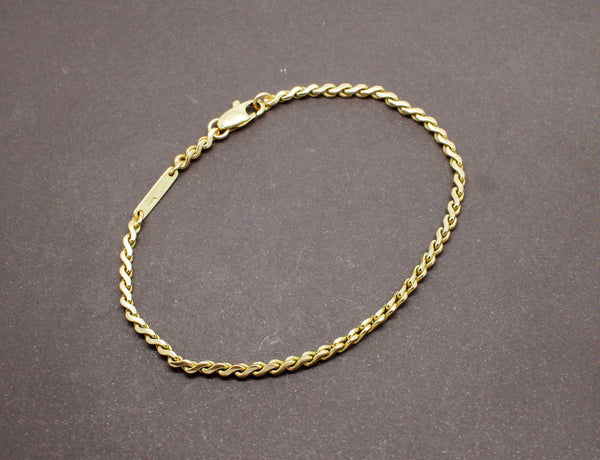 Bracelet Chaîne Signé Cartier