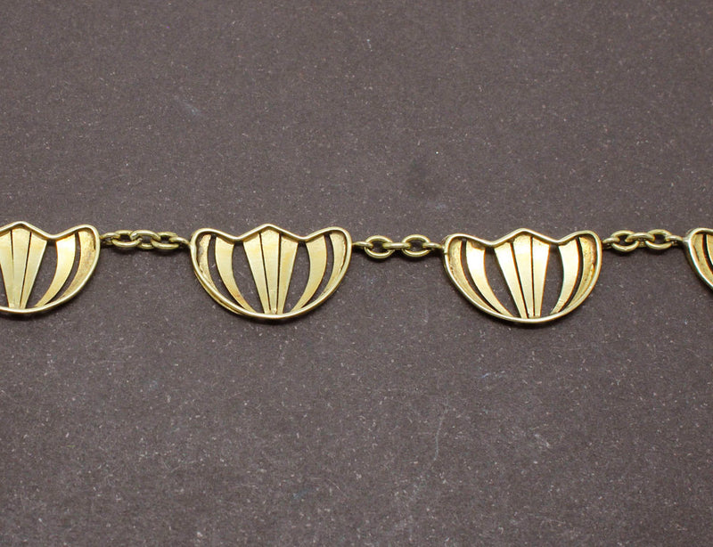 Collier Draperie Or Jaune