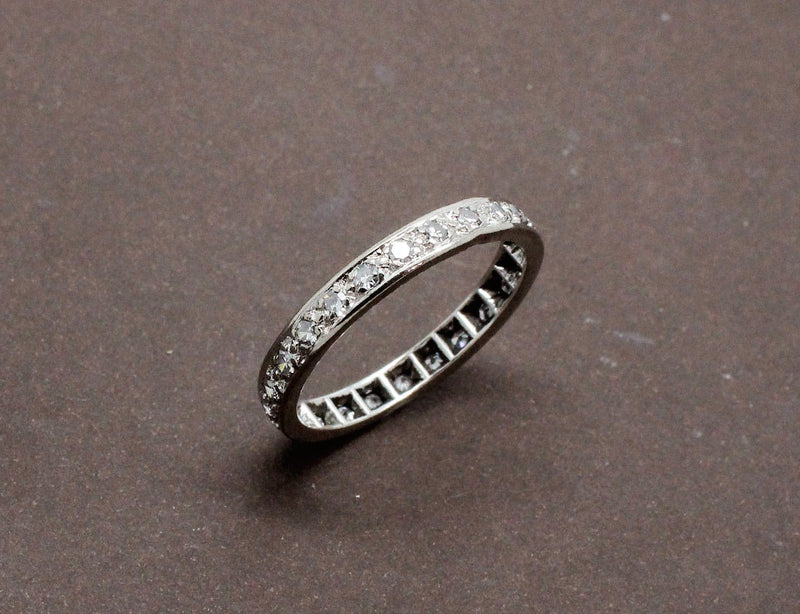 Bague deux anneaux en métal et strass - Grossiste Bi&Jou Paris Bague deux anneaux en métal et strass - Grossiste Bi&Jou Paris