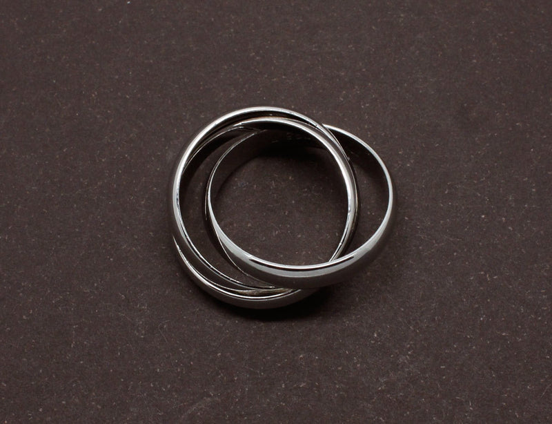 Bague Cartier Trinity Or Blanc
