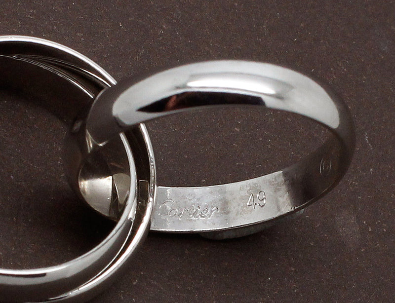 Bague Cartier Trinity Or Blanc