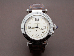 Montre Cartier "Pasha" Acier 38 mm