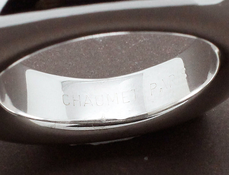 Bague Chaumet "Anneau" Or Blanc